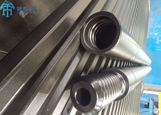 3660mm طول التمديد T45 قضيب الحفر الموضوع M / M Dth أنبوب الحفر المتانة العالية