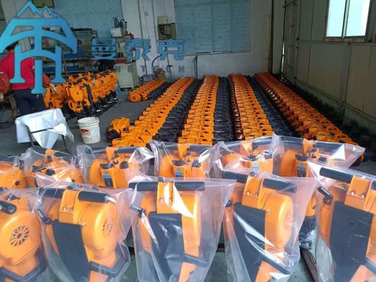 حفار صخور يعمل بالبنزين YN27C مع ساق سداسية 22*108 مم، قطر ثقب الحفر 32 مم وعمق حفر 5 أمتار