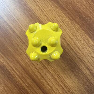 لقمة حفر صخور مدببة بـ 36 مم و 6 أزرار للحفر الصخري والمحاجر