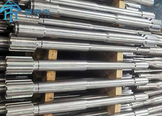 طول الأسنان 760 ملم، قطر المحول 108 ملم، وزن 9 كجم، محول الساق لمطارق الحفر العلوية