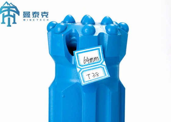 T38 Thread Retract Button Bit 64mm Jumbo Tunneling and Drifting أداة