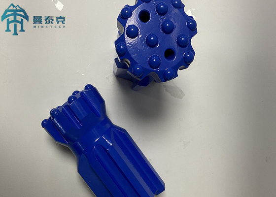 76mm T38 Retrac Button Bit Hard Rock Drill كربيد التنغستين