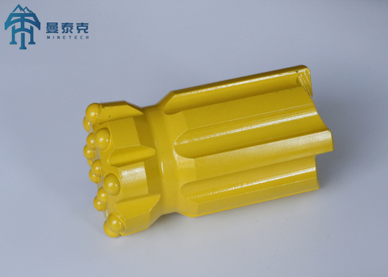T45 89mm Retrac Tungsten Carbide Thread Button Bit للصخور الصلبة