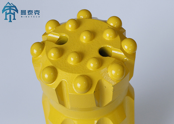 T45 89mm Retrac Tungsten Carbide Thread Button Bit للصخور الصلبة