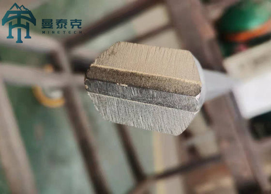 H22 108mm Hex Drill Rod Rock Drilling Hollow للتعدين تحت الأرض
