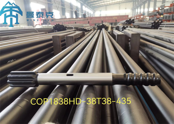 T38 Cop1838 525MM التعدين صخرة صلبة محول القاعدة أدوات التعدين