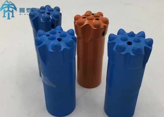 لقمة زر ملولبة T45 مقاس 76 مم لبناء الأنفاق والتعدين في الحفر المفتوح مع إمكانية التعدين تحت الأرض
