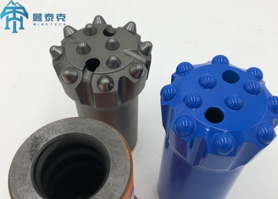 T38 89mm Thread Rock Drill Button Bits قطع الحفر لثقوب الصخور والتعدين