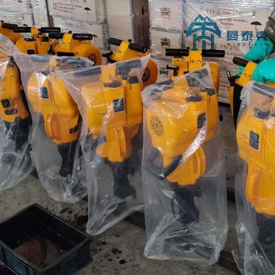 YN27C الحفر الصخري البنزيني مع 32-42MM حفر فتحة قطر ماكس 6m عمق و 27kg الوزن للاستخراج الخام