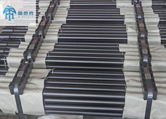 T38-H35-R32 عصا حفر صخرية ملفوفة 2700mm للتحريك في النفق