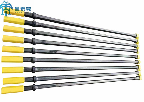 H22x108mm حفر لا يتجزأ قضيب فولاذيّ مع إزميل لقمة ثقب صغير يحفر