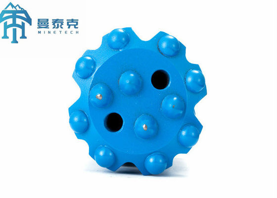 قطر 64 ملم T38 خيوط زر قطعة لعدلات التعدين المنجم التنقيب الجيولوجي والبناء الحفاظ على المياه