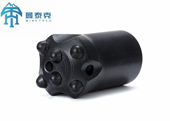 أجزاء آلات التعدين الزر المتجعد 7 أزرار 11 درجة 38 ملم للحفر الصخري