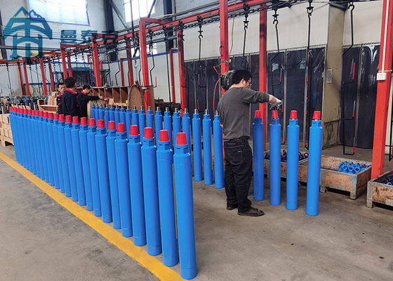 حفر الصخور بضغط الهواء المنخفض DTH Hammer TRC90 855mm length
