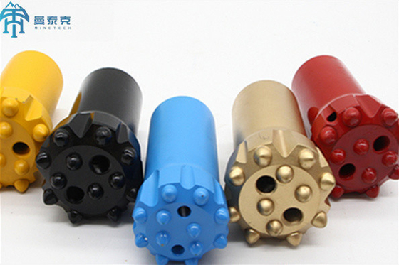 T45 76mm موضوع زر التعدين أدوات حفر الصخور