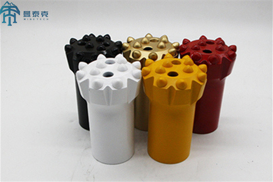 أعلى مطرقة الخيط زر حفر الصخور T38 76mm عادي