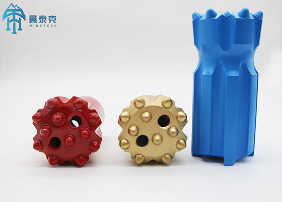 80mm جامبو بت زر أداة حفر الصخور T45 الخيوط تتراجع