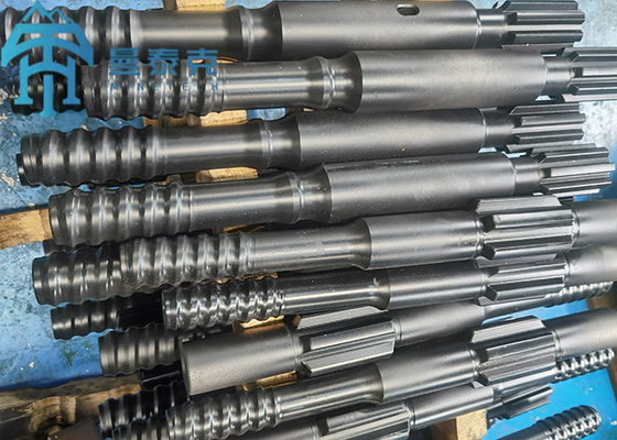 T38 T45 T51 GT60 525MM أدوات الحفر الصخرية المعالجة بالحرارة العمر الطويل