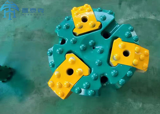 Ql80 الشنجة الثالثة حفرة قطعة التصميم الأمامي المسطح مع أنبوب الهواء للحفر الصخري