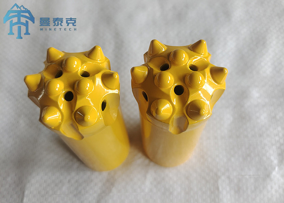 R32 45MM الحبال الباليستية الخيوط الزر حفر قطع للحفر الصخري