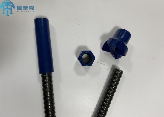 T40 3M Self Drilling Anchor Bar For Rock Bolting And Soil Nailing