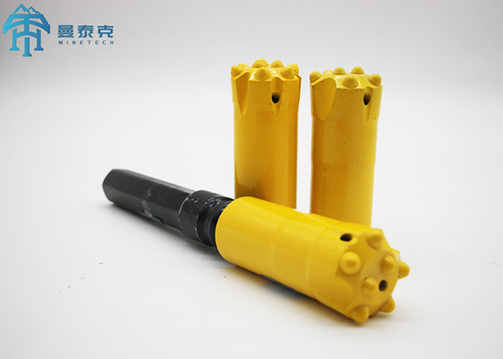 الموضوع R32 45mm 9 أزرار مثقاب هارد روك Iso9001 التعدين