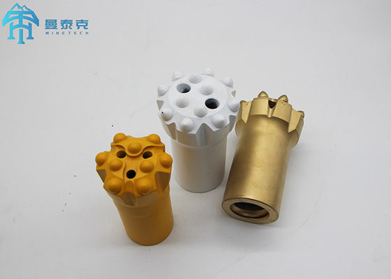 T38 أعلى مطرقة خيوط الزر قطع الكربيد التنغستن والفولاذ سبيكة عالية القوة